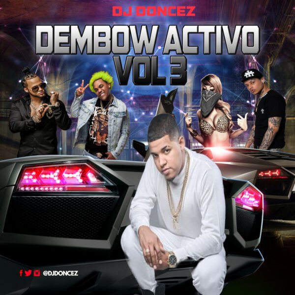 DJ DonCez Dembow Activo Vol 3 Front