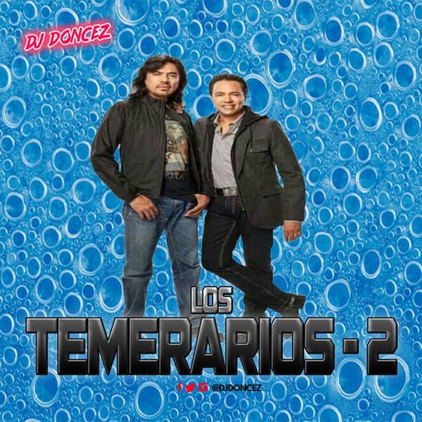 DJ DonCez Los Temerarios 2 Front