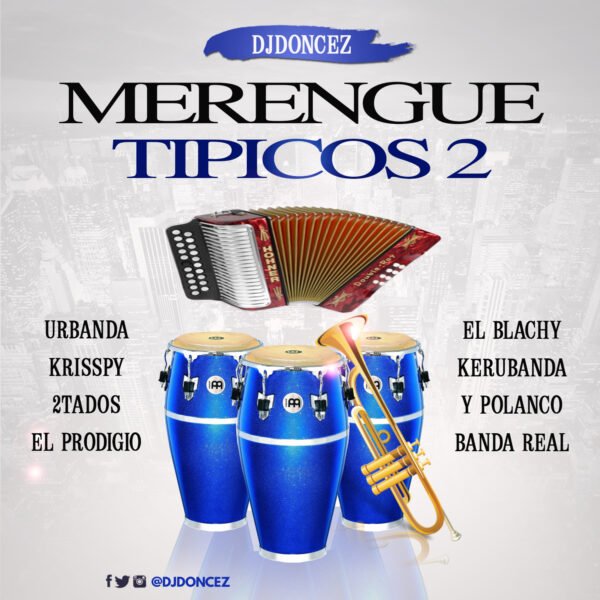 DJ DonCez Merengue Tipicos 2 Front